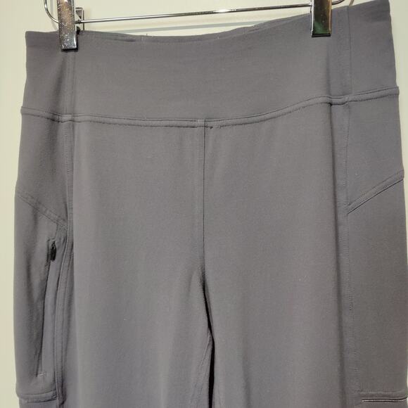 Lululemon Womens Sz 6 Run On Jogger Dark Carbon Grey Pull On Elastic Waist Pants - Picture 2 of 8